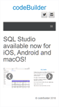 Mobile Screenshot of codebuilder.co.uk